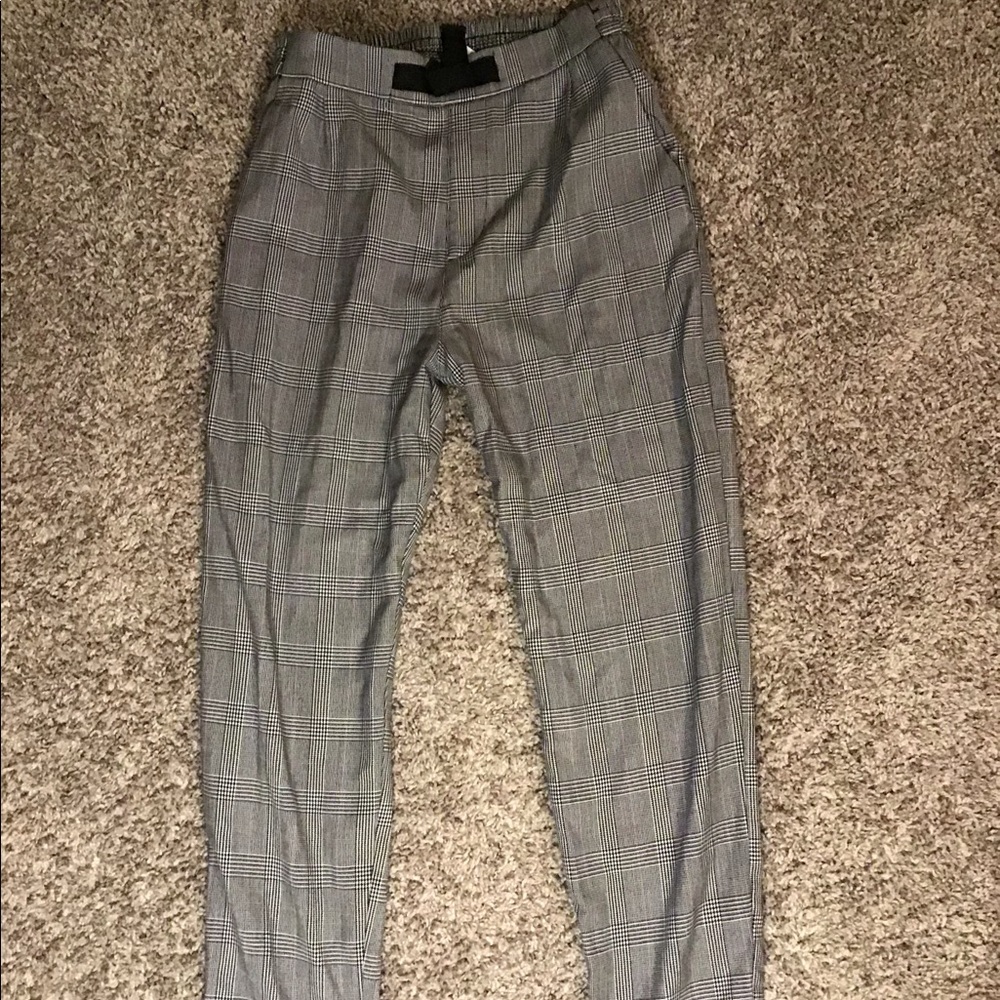 Squared formal pants